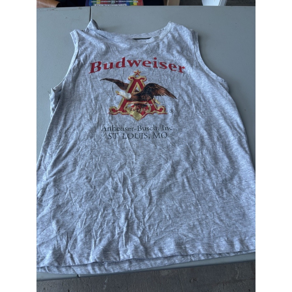 Budweiser King‎ of Beers Tank Top Grey L